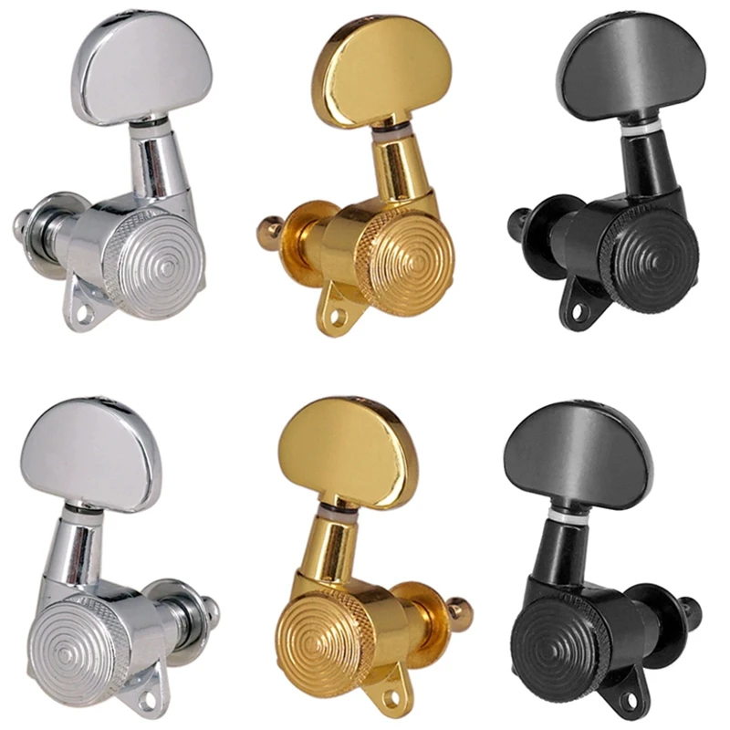 Locked String Tuning Peg Key Machine Heads Semicircle Button for Acoustic Electric Guitar Lock Schaller Style
Locked String Tuning Peg Key Machine Heads Semicircle Button for Acoustic Electric Guitar Lock Schaller Style