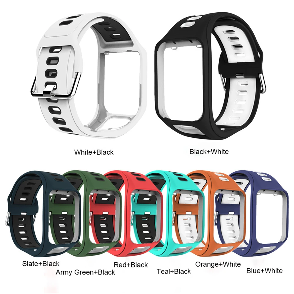 Silicone Watch Strap for Tom Tom Spark Runner 2/3 Series for Tom Tom Golfer 2 / 2SE Adventurer Smartwatch Sprots Band Bracelet
Silicone Watch Strap for Tom Tom Spark Runner 2/3 Series for Tom Tom Golfer 2 / 2SE Adventurer Smartwatch Sprots Band Bracelet