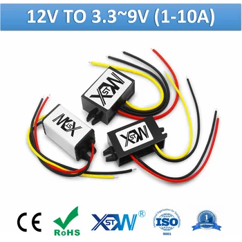DC to DC 12v to 3.3v 3.7v 4.2v 6v 7.5v 9v Step Down Module Power Converter 1A to 10A Mini Buck Converter
DC to DC 12v to 3.3v 3.7v 4.2v 6v 7.5v 9v Step Down Module Power Converter 1A to 10A Mini Buck Converter