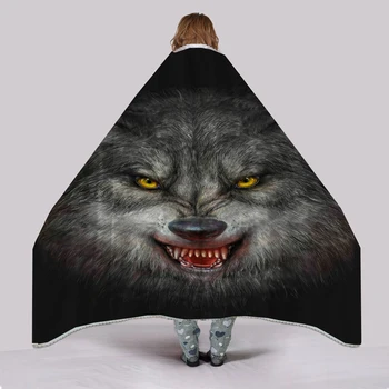 3D Digital Black Gray Wolf Printed Nap Blanket Warm Cozy Velvet Plush Throw Blanket Office Blanket
3D Digital Black Gray Wolf Printed Nap Blanket Warm Cozy Velvet Plush Throw Blanket Office Blanket