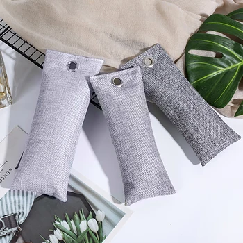 200g/60g 8pcs Naturally Activated Bamboo Charcoal Air Purifying Bag Active Linen Bags Odor Neutralizer for Car Bedroom Kitchen
200g/60g 8pcs Naturally Activated Bamboo Charcoal Air Purifying Bag Active Linen Bags Odor Neutralizer for Car Bedroom Kitchen