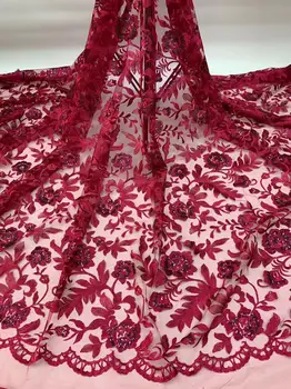 Latest African Fabrics Flowers High Quality 2020 Nigerian Net Lace Fabric with Sequins Sequence Lace for Women Dresses
Latest African Fabrics Flowers High Quality 2020 Nigerian Net Lace Fabric with Sequins Sequence Lace for Women Dresses