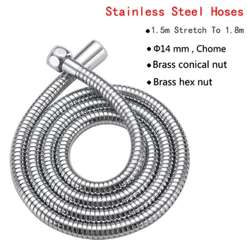 stainless steel shower hose telescopic metal plating encryption explosion-proof shower hose suit manufacturers selling
stainless steel shower hose telescopic metal plating encryption explosion-proof shower hose suit manufacturers selling