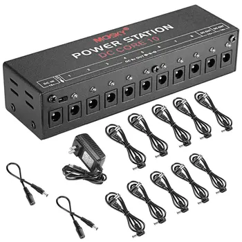 MOSKY DC-CORE10 Portable Mini Power Supply for 9V 12V 18V Guitar Effects Pedal Ten Isolated Outputs New Arrival
MOSKY DC-CORE10 Portable Mini Power Supply for 9V 12V 18V Guitar Effects Pedal Ten Isolated Outputs New Arrival