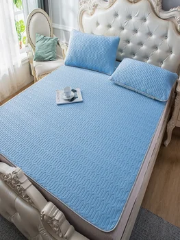 2/3pcs Viscose Fiber Mat Set Summer Cool Latex Mattress Cover Bedspread Solid Fitted Sheet with Rubber Soft Bed Pad Pillowcase
2/3pcs Viscose Fiber Mat Set Summer Cool Latex Mattress Cover Bedspread Solid Fitted Sheet with Rubber Soft Bed Pad Pillowcase