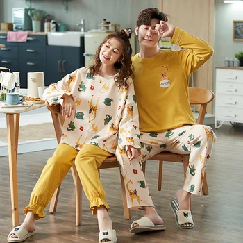 Autumn winter pajamas for couples Sleepwear Set Lovers Stripe printing Long Sleeved Pyjamas For men women fashion Pijamas suit
Autumn winter pajamas for couples Sleepwear Set Lovers Stripe printing Long Sleeved Pyjamas For men women fashion Pijamas suit