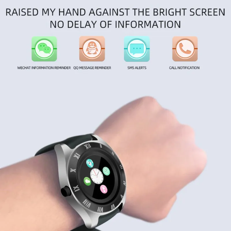M11 Smart Watch Men 1.54Inch Touch Screen Smartwatch Blood Pressure Oxygen Sleep Monitor for iOS Android
M11 Smart Watch Men 1.54Inch Touch Screen Smartwatch Blood Pressure Oxygen Sleep Monitor for iOS Android