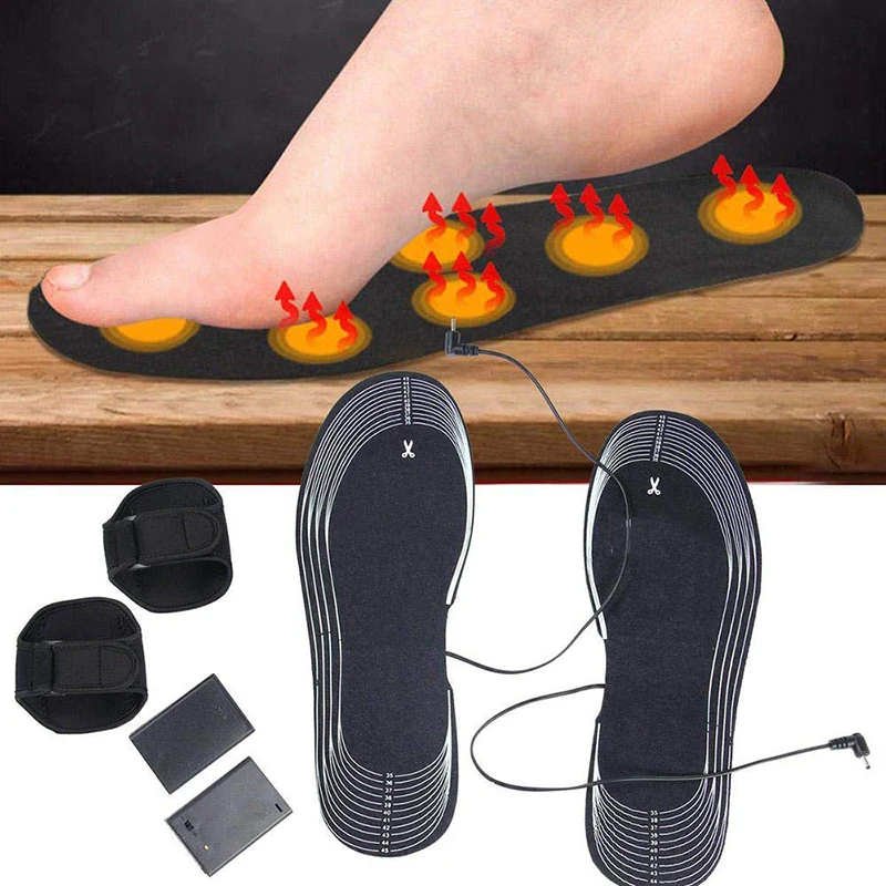 1 Pair Electric Foot Heated Shoe Boot Heated Multi-Function for Outdoor Cycling Fishing Hiking Winter Warmer Heated Insoles
1 Pair Electric Foot Heated Shoe Boot Heated Multi-Function for Outdoor Cycling Fishing Hiking Winter Warmer Heated Insoles