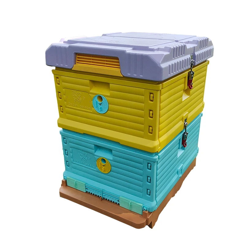Greenvive 2 Layers Insulation Plastic Beehive Langstroth Size Insulated Bee Hive Set 20 Frame Plastic Beehive Beekeeping Bee Box
Greenvive 2 Layers Insulation Plastic Beehive Langstroth Size Insulated Bee Hive Set 20 Frame Plastic Beehive Beekeeping Bee Box