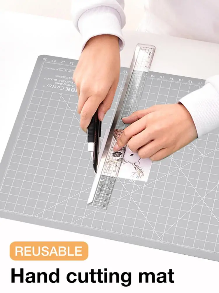 Automatic Repair A4 Cutting Pad Plate Hand Reusable Cutting Mat Double-sided Use Smooth Cutting Reused And Durable
Automatic Repair A4 Cutting Pad Plate Hand Reusable Cutting Mat Double-sided Use Smooth Cutting Reused And Durable