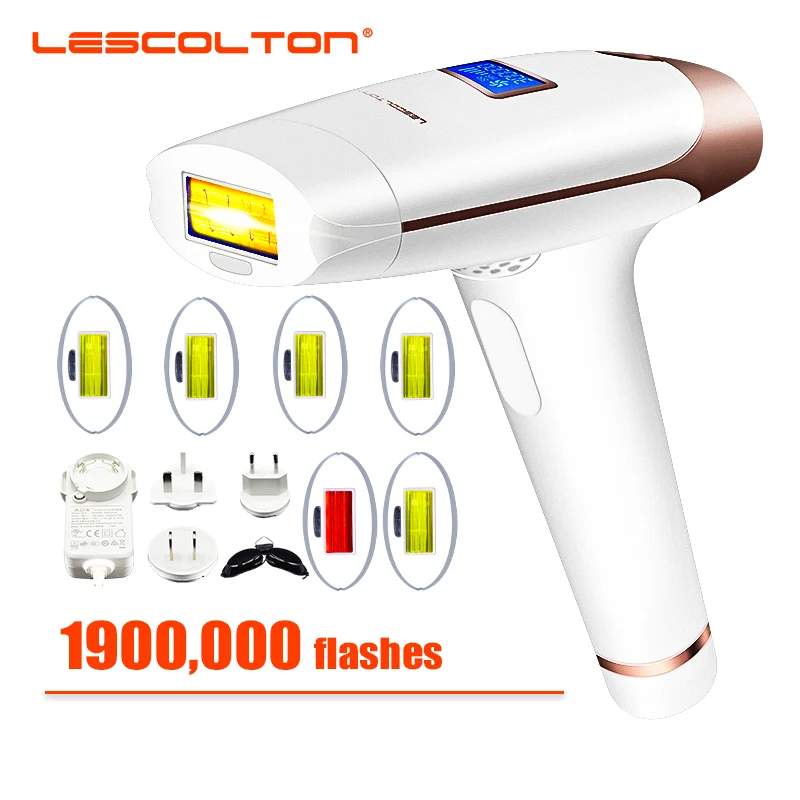 

Лазерный Аппарат Lescolton T009I 2 в 1 для тела IPL, домашнее постоянное лазерное удаление волос, женский эпилятор