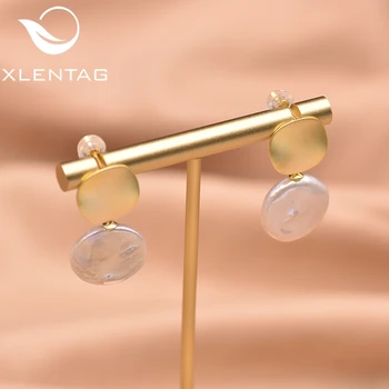 XlentAg 925 Sterling Silver Round Drop Earrings Natural Baroque Pearl Scrub Dangle Earrings For Women Fine Jewelry Aretes GE0784
XlentAg 925 Sterling Silver Round Drop Earrings Natural Baroque Pearl Scrub Dangle Earrings For Women Fine Jewelry Aretes GE0784