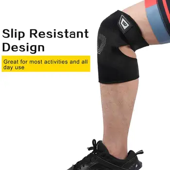 WEST BIKING Elastic Knee Protector Breathable Spring Reflective Knee Support Brace Pad for Playing Basketball Hiking Running Fit
WEST BIKING Elastic Knee Protector Breathable Spring Reflective Knee Support Brace Pad for Playing Basketball Hiking Running Fit