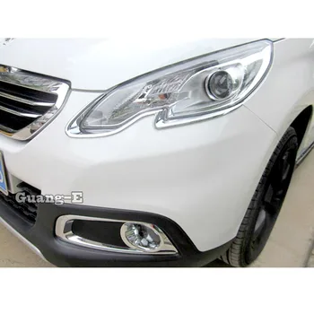 For Peugeot 2008 2014 2015 2016 2017 Car Body Front Light Lamp Detector Frame Stick ABS Chrome Cover Trim Parts 2pcs
For Peugeot 2008 2014 2015 2016 2017 Car Body Front Light Lamp Detector Frame Stick ABS Chrome Cover Trim Parts 2pcs
