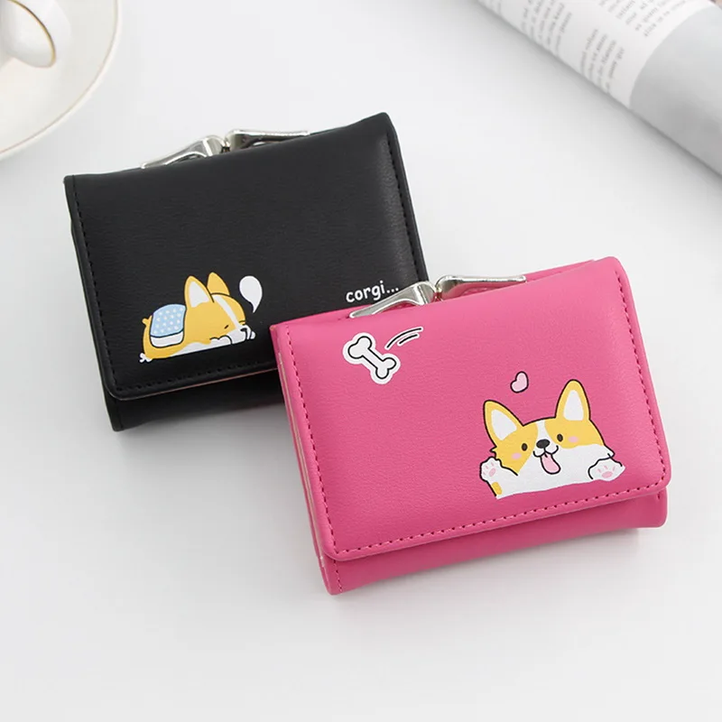 Litthing Wallet Women Cute Corgi Doge Women's Wallets PU Leather Female Short Money Purses With Coin Pocket New Cartera Mujer
Litthing Wallet Women Cute Corgi Doge Women's Wallets PU Leather Female Short Money Purses With Coin Pocket New Cartera Mujer