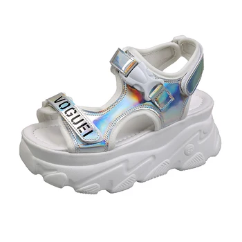 New Platform Sandals Women Sexy Open Toe Vacation Beach Sandales Rome Shoes Woman Summer Sequined Sandales Ladies Sport Sandales
New Platform Sandals Women Sexy Open Toe Vacation Beach Sandales Rome Shoes Woman Summer Sequined Sandales Ladies Sport Sandales