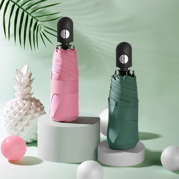 New Mini Automatic Folding Umbrella Windproof Reverse Double Layer Suncreen Umbrella Impermiable High Quality Umbrella With Box
New Mini Automatic Folding Umbrella Windproof Reverse Double Layer Suncreen Umbrella Impermiable High Quality Umbrella With Box