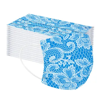 50pcs Blue Printed Adults Masks Breathable Disposable Facemask 3ply Thicken Protection Mouth Cover Earloop Elastic Mascarilla
50pcs Blue Printed Adults Masks Breathable Disposable Facemask 3ply Thicken Protection Mouth Cover Earloop Elastic Mascarilla