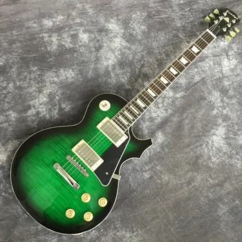 High quality electric guitar, maple veneer, green paint, chrome fittings, rosewood fingerboard. Free shipping
High quality electric guitar, maple veneer, green paint, chrome fittings, rosewood fingerboard. Free shipping