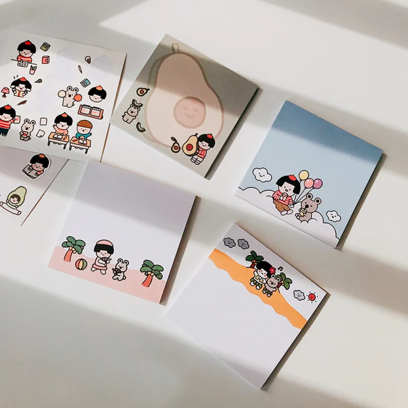 50 Sheets Cartoon Notebook Non-sticky Note Concise Planner Stickers Hand Account Kawaii Note Diy Diary Student Plan Stationery
50 Sheets Cartoon Notebook Non-sticky Note Concise Planner Stickers Hand Account Kawaii Note Diy Diary Student Plan Stationery