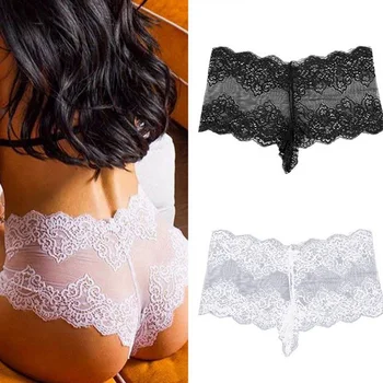 Sexy Women Underwear Seamless Lace Panties Transparent Thin Knicker Women Underpants Culotte En Dentelle Plus Size 
Sexy Women Underwear Seamless Lace Panties Transparent Thin Knicker Women Underpants Culotte En Dentelle Plus Size