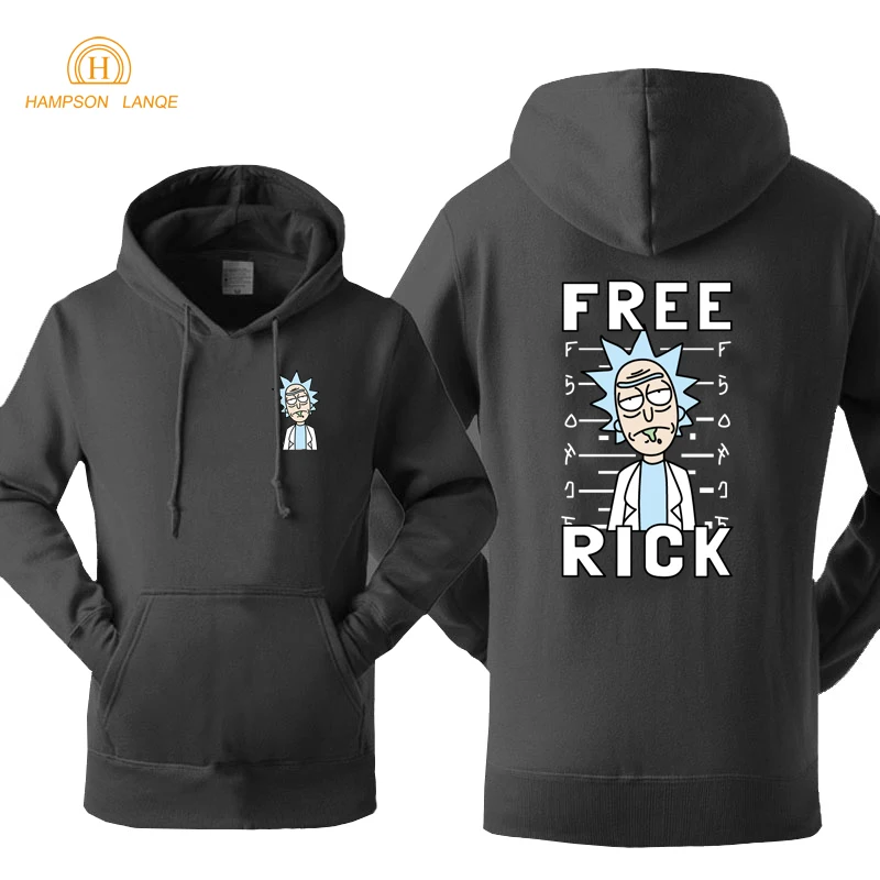 Rick and Morty Free Rick Funny Sweatshirt Hoodie 2020 Autumn Autumn Warm Fleece Men Hoodies Hip Hop Men's Jackets Streetwear
Rick and Morty Free Rick Funny Sweatshirt Hoodie 2020 Autumn Autumn Warm Fleece Men Hoodies Hip Hop Men's Jackets Streetwear