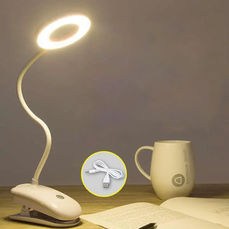 Clip Table Lamp USB Rechargeable Flexible Touch Dimming LED Desk Lamp 3 Modes Eye Protection For Study Reading Bedroom Led Light
Clip Table Lamp USB Rechargeable Flexible Touch Dimming LED Desk Lamp 3 Modes Eye Protection For Study Reading Bedroom Led Light