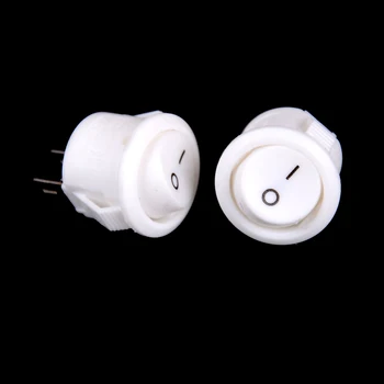10pcs Self Locking Press Switch Boat Rocker Round Push Button ON/OFF Power Switches AC 250V 3A Electrical Equipment SPDT
10pcs Self Locking Press Switch Boat Rocker Round Push Button ON/OFF Power Switches AC 250V 3A Electrical Equipment SPDT