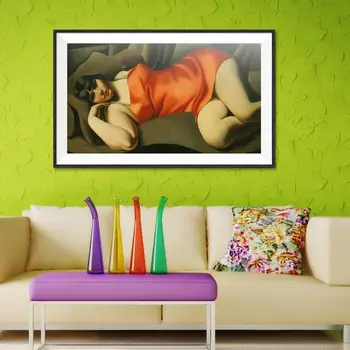 Tamara De Lempicka Figure Painting Abstract print Oil Painting Spray Frameless Unframed Canvas on the wall hologram picture
Tamara De Lempicka Figure Painting Abstract print Oil Painting Spray Frameless Unframed Canvas on the wall hologram picture