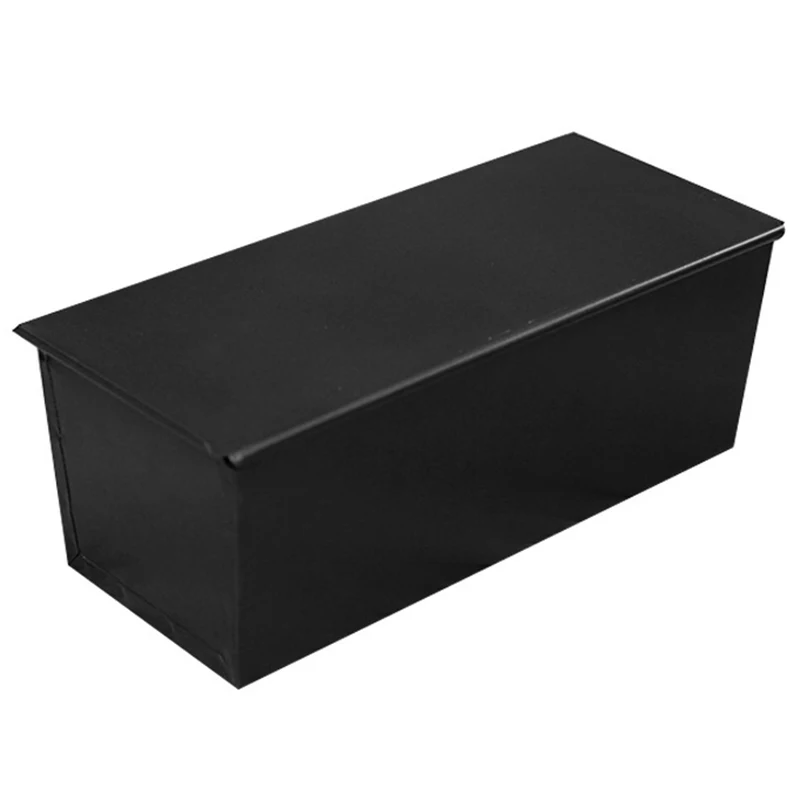 750G Iron Teflon Non-Stick Coating Toast Boxes Bread Loaf Pan Cake Mold Baking Tool with Lid
750G Iron Teflon Non-Stick Coating Toast Boxes Bread Loaf Pan Cake Mold Baking Tool with Lid