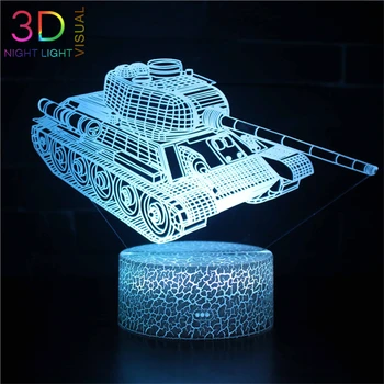 ATOPH Tank 3D Nightlight for Kids Bedroom Lighting Decoration LED Night Light 16 Color Changing
ATOPH Tank 3D Nightlight for Kids Bedroom Lighting Decoration LED Night Light 16 Color Changing