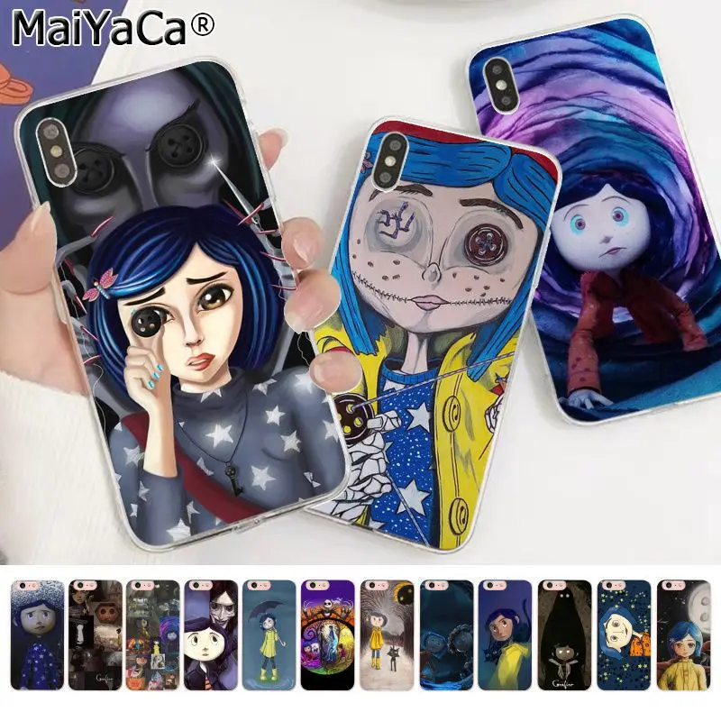 MaiYaCa Coraline and the magic door DIY Printing Drawing Phone Case Shell for Apple iphone 11 pro 8 7 66S Plus X XS MAX 5S SE XR
MaiYaCa Coraline and the magic door DIY Printing Drawing Phone Case Shell for Apple iphone 11 pro 8 7 66S Plus X XS MAX 5S SE XR