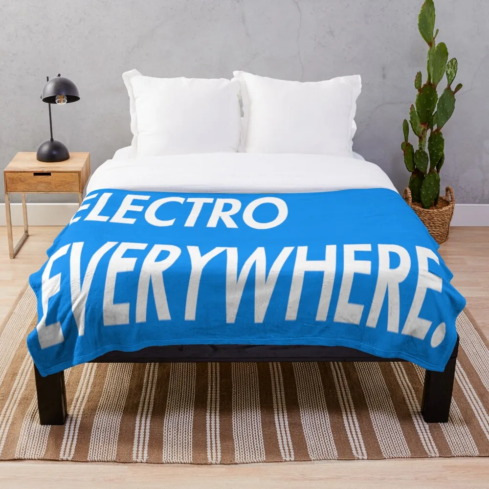 All Season Printed Fleece Blanket Super Soft Cozy Throw Blanket Electro Everywhere Blue
All Season Printed Fleece Blanket Super Soft Cozy Throw Blanket Electro Everywhere Blue