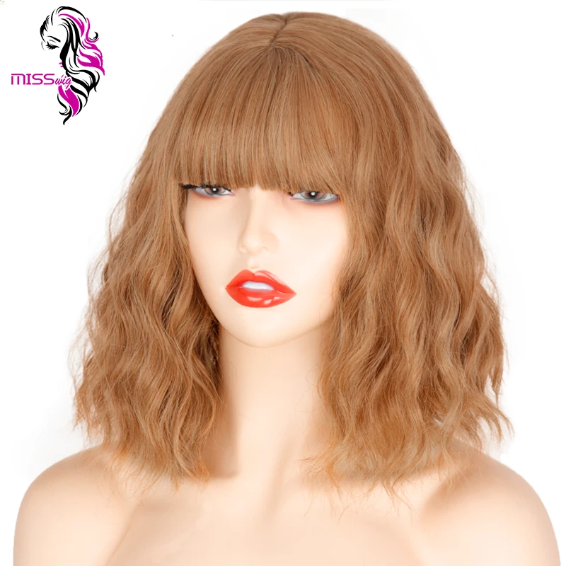 Женский короткий парик MISS WIG 23 Цвета синтетические парики для женщин