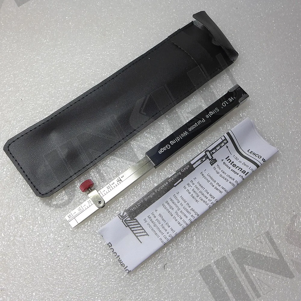 Welding Inspection Scale Small Height Gauge HI-LO Dedicated Internal Welding Ruler Metric or Imperial
Welding Inspection Scale Small Height Gauge HI-LO Dedicated Internal Welding Ruler Metric or Imperial
