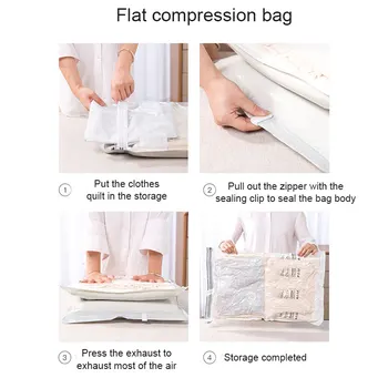 Three-dimensional Vacuum Compression Bag Clothes Storage Bag Household Storage Finishing Bag No Pumps Need XHC88 
Three-dimensional Vacuum Compression Bag Clothes Storage Bag Household Storage Finishing Bag No Pumps Need XHC88