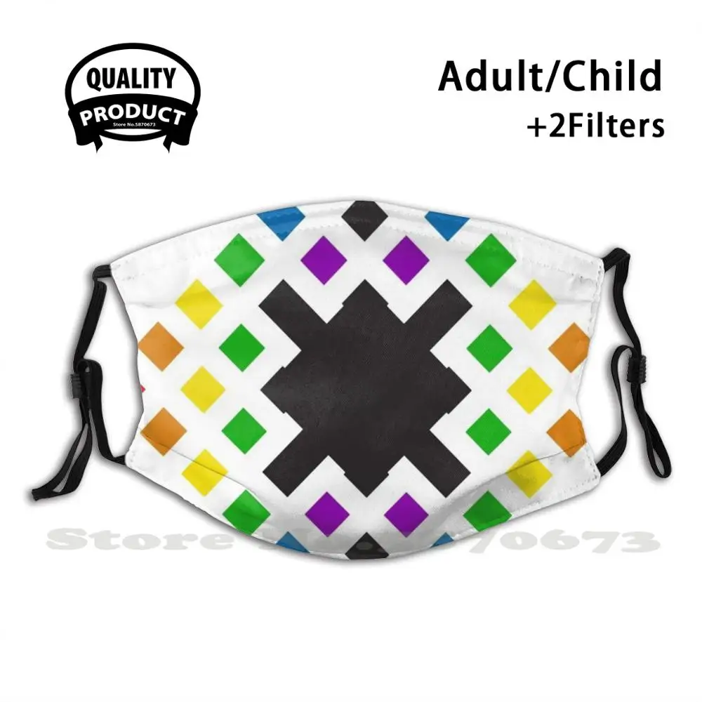 Arch Grid Face Mask Washable Filter Summer Hot Sale Mouth Masks Rainbow Red Orange Yellow Green Blue Purple Grid Color Square 
Arch Grid Face Mask Washable Filter Summer Hot Sale Mouth Masks Rainbow Red Orange Yellow Green Blue Purple Grid Color Square