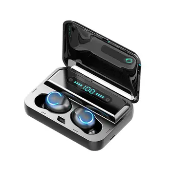 2020 New F9 Wireless Bluetooth5.0 Gaming Earphones HIFI Bass Stereo Sound LED Display Touch Control Waterproof Sports Headphones
2020 New F9 Wireless Bluetooth5.0 Gaming Earphones HIFI Bass Stereo Sound LED Display Touch Control Waterproof Sports Headphones