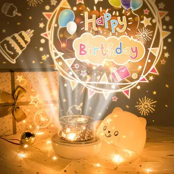 Adeeing Night Light LED Projection Stage Lamp with Cards Music Box for Kids Bedroom Home Party Decor
Adeeing Night Light LED Projection Stage Lamp with Cards Music Box for Kids Bedroom Home Party Decor