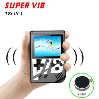 VIB Handheld Video Game Player Vibrating Handheld Game Console Built In 169 Games AV TV Output Handheld Game Console
VIB Handheld Video Game Player Vibrating Handheld Game Console Built In 169 Games AV TV Output Handheld Game Console