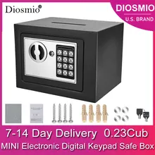 DIOSMIO 0.23Cub Electronic Digital Security Safe Box Keypad Lock MINI Safe Box for Home Office Hotel Business Gun Jewelry Money
DIOSMIO 0.23Cub Electronic Digital Security Safe Box Keypad Lock MINI Safe Box for Home Office Hotel Business Gun Jewelry Money