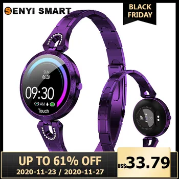 AK15 Ladies Fashion Smart Bracelet Heart Rate Blood Pressure Physiological Cycle Smart Reminder IP67 Waterproof Smart Watch
AK15 Ladies Fashion Smart Bracelet Heart Rate Blood Pressure Physiological Cycle Smart Reminder IP67 Waterproof Smart Watch