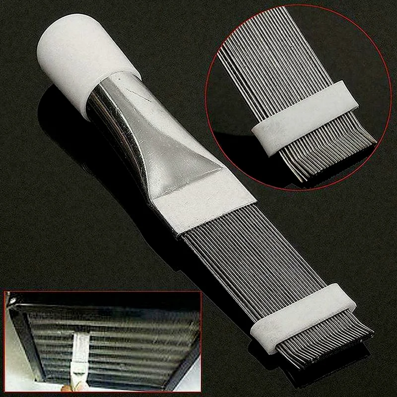 Air Conditioning Cleaning Comb Portable Stainless Steel Fin Straightener Brush Air Conditioner Cleaning Brush Household Office
Air Conditioning Cleaning Comb Portable Stainless Steel Fin Straightener Brush Air Conditioner Cleaning Brush Household Office