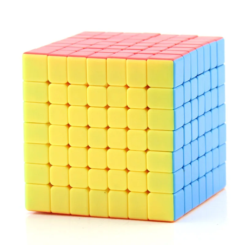 Moyu Meilong 7x7x7 кубик классный красный ML7 7x7 Магический 7 слоев s Семь черная