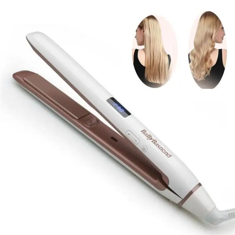 Professional Hair Straightener Curler Flat Iron wand Straighting ionic Curling Iron crimper
Professional Hair Straightener Curler Flat Iron wand Straighting ionic Curling Iron crimper