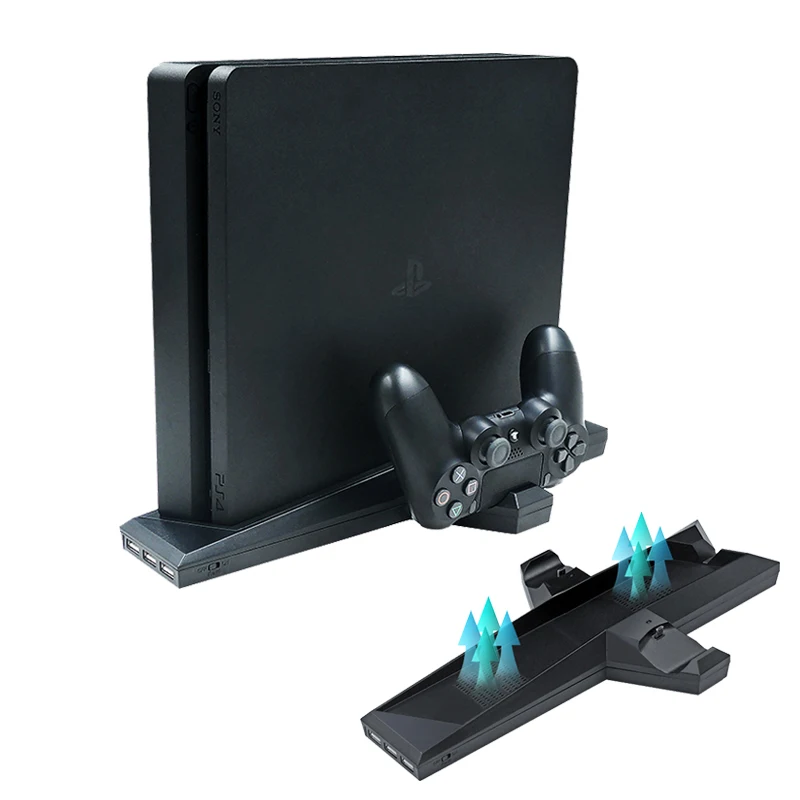 Dual Controller Charger Dock Station Console Vertical Cooling Stand Charging Bracket Base for Playstation 4 PS4/PS4 Slim/PS4 Pro
Dual Controller Charger Dock Station Console Vertical Cooling Stand Charging Bracket Base for Playstation 4 PS4/PS4 Slim/PS4 Pro
