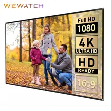 WEWATCH PS7 120 inch Optical Layer Material Projection Screen 16:9 Screen High Brightness Reflective Foldable Projector Screen WEWATCH PS7 120 inch Optical Layer Material Projection Screen 16:9 Screen High Brightness Reflective Foldable Projector Screen