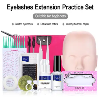 Professional False Eyelashes Extension Practice Exercise Kit Makeup Set Grafting Eyelash Tools Kit Practice Eye Lashes Graft
Professional False Eyelashes Extension Practice Exercise Kit Makeup Set Grafting Eyelash Tools Kit Practice Eye Lashes Graft