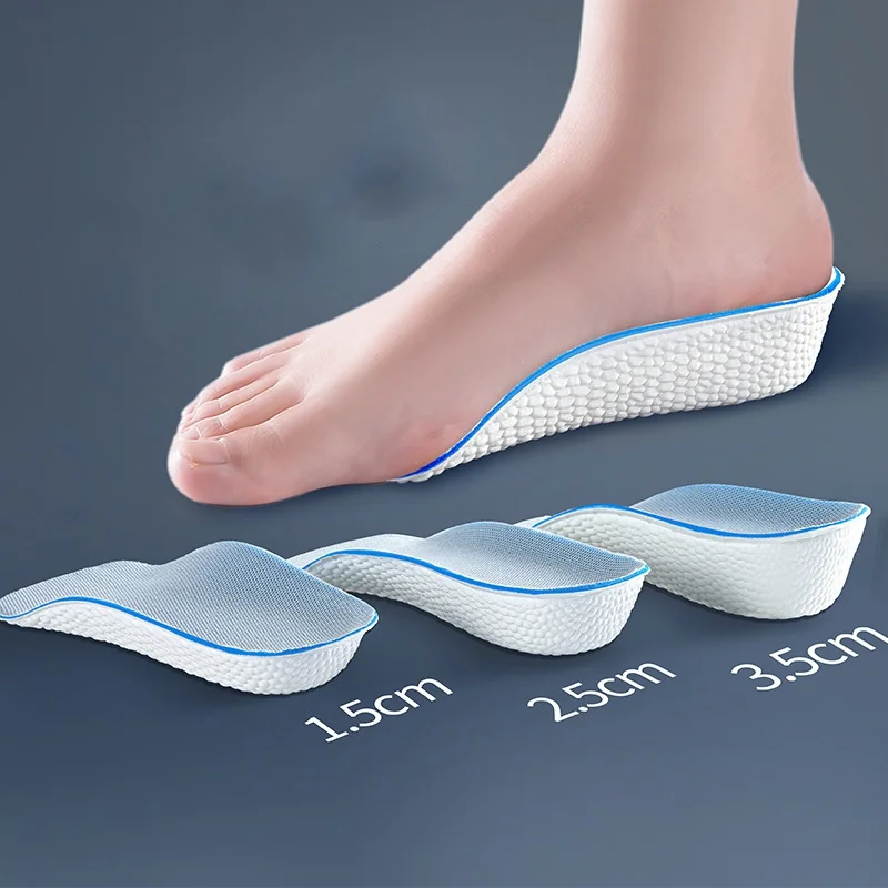 Arch Support Increase Height Insoles Light Weight Soft Elastic Lift for Men Women Shoes Pads 1.5CM 2.5CM 3.5CM Heighten Lift
Arch Support Increase Height Insoles Light Weight Soft Elastic Lift for Men Women Shoes Pads 1.5CM 2.5CM 3.5CM Heighten Lift