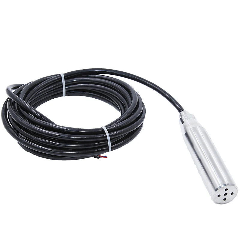 5M Integrated Submersible Level Transmitter Liquid Level Sensor 4-20Ma Level Probe
5M Integrated Submersible Level Transmitter Liquid Level Sensor 4-20Ma Level Probe